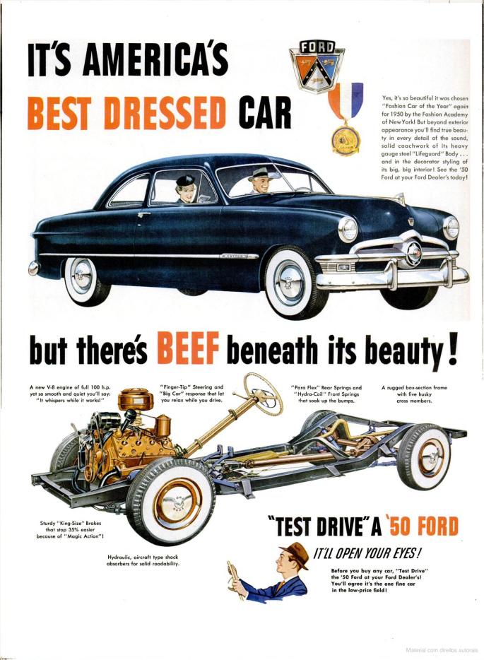 Ford adverts 1950 s #1